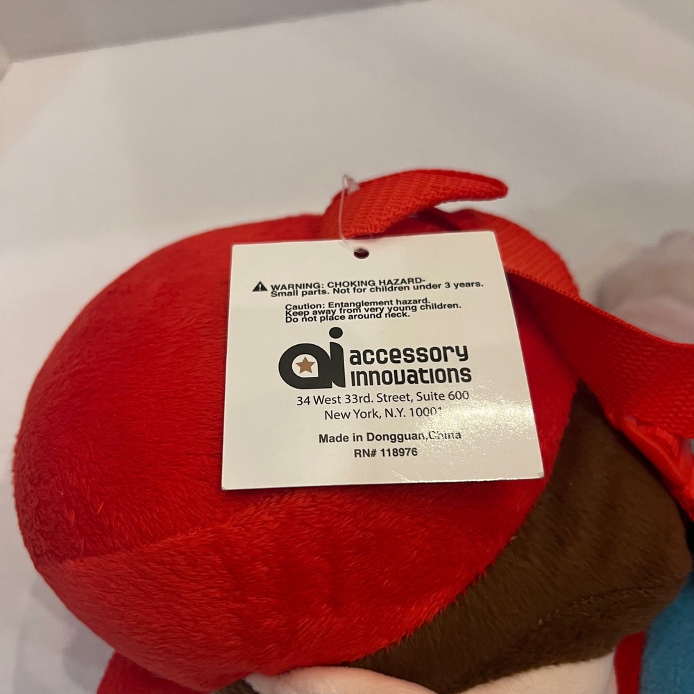 Mario Plush Backpack Accessory Innovations Nintendo Collectible Bag NEW - Picture 5 of 7